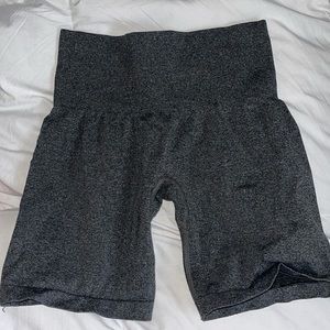NVGTN charcoal grey pro shorts size XS